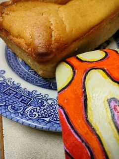 Una foto de Budín de naranja