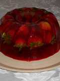 Gelatina de fresas y limón