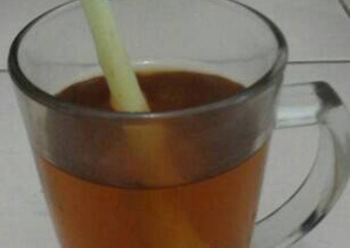 Standar Resep bikin Teh sereh jeruk nipis yang lezat