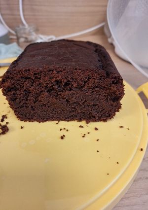 Une photo de Gateau chocolat betterave