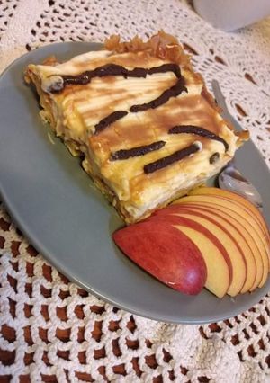 Tepsis képviselő fánk 🍩 recept fotója