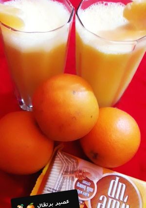 صورة لوصفة عصير برتقال