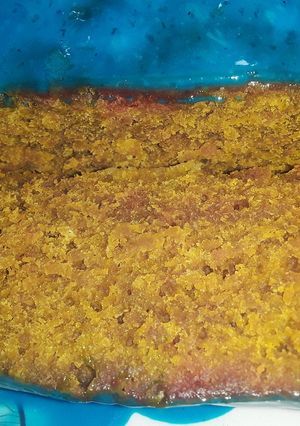 Una foto de Torta de remolacha y zanahoria en microondas saludable