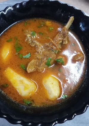 A picture of Arvi gosht.