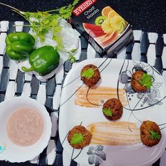 A picture of Maggi moong Dal cutlet.