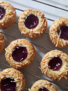 Foto resep Blueberry thumbprint cookies