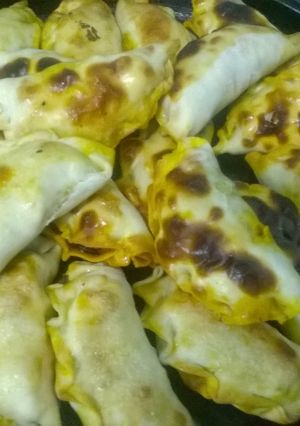 Una foto de Empanadas de soja texturizada