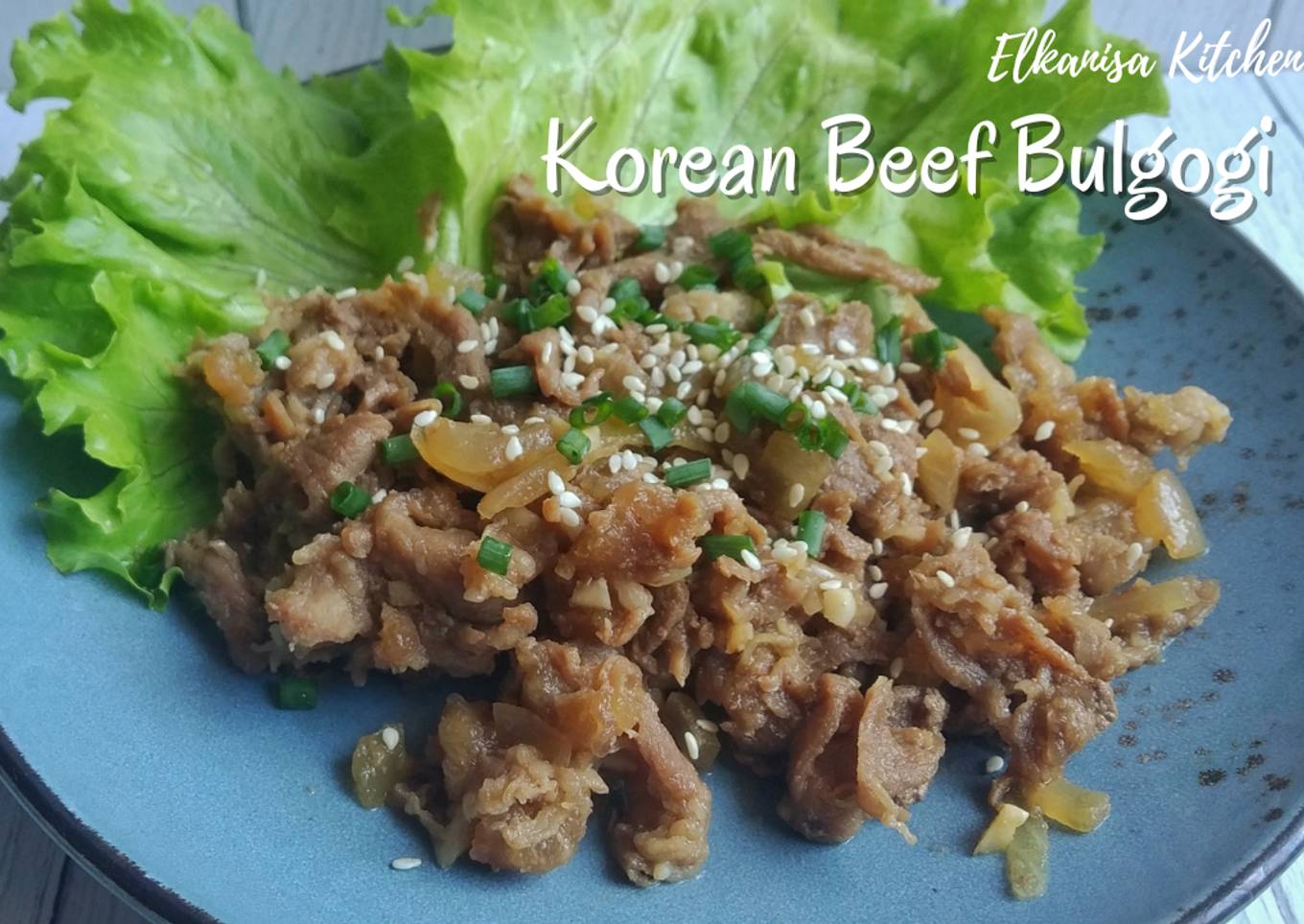 Korean Beef Bulgogi by Elkanisa