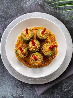 Foto resep Pare Isi Tahu Buntil Kuah Santan