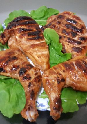 صورة لوصفة دجاج مشوي بالعسل 🍗🍯
