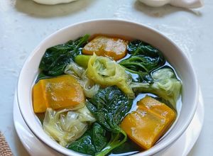 Foto resep Sayur Bening Bayam Bunga Turi