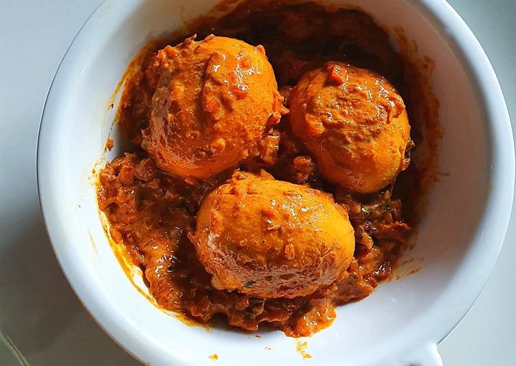 Recipe: Yummy Egg masala
