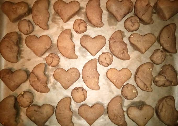 Шоколадное печенье с овсяными хлопьями - рецепт автора Елена Кузнецова /Амбассадор