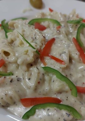 मेयोनेज़ पास्ता (Mayonnaise pasta recipe in hindi) रेसिपी मुख्य फोटो