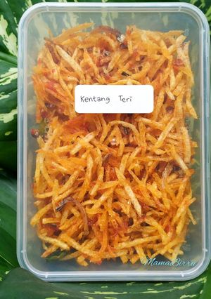 Foto resep Kentang Teri Pedas Manis (Kentang Mustofa)
