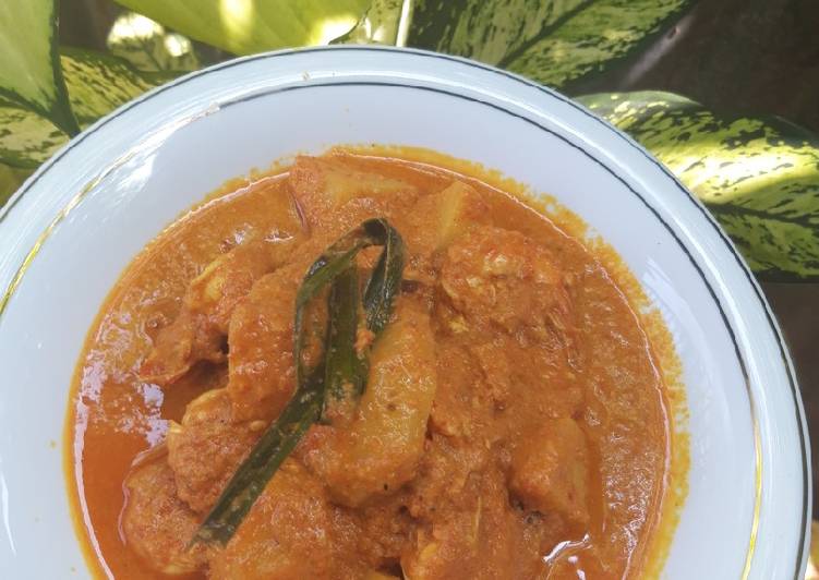 Langkah Mudah untuk Menyiapkan Udang tumis santan yang Menggugah Selera