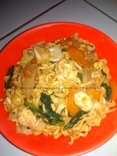 Foto resep Mie goreng saus lada hitam