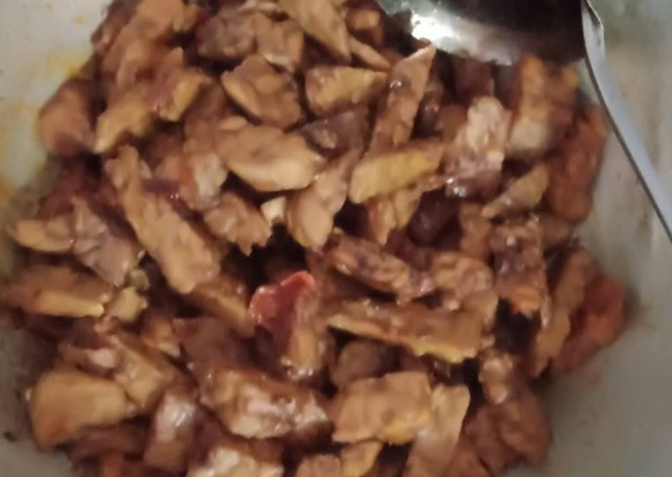 Oseng oseng tempe