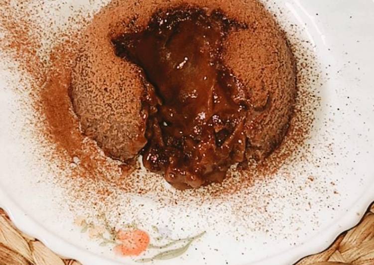makanan Lava Cake Milo Jadi, Sempurna