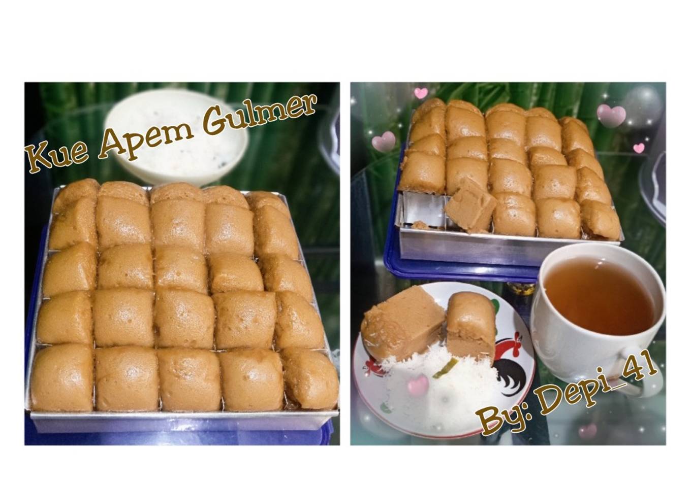 Kue Apem Gula Merah