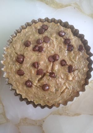 Una foto de Avena horneada con zucchini