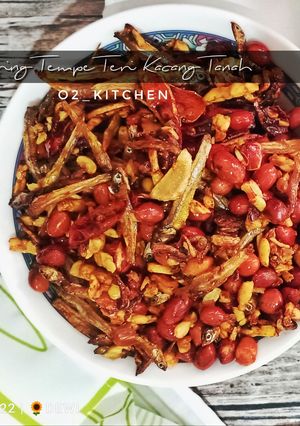 Foto resep Kering Tempe Teri Kacang Tanah (Bumbu Iris)