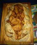 Strudel de manzana con masa de tarta