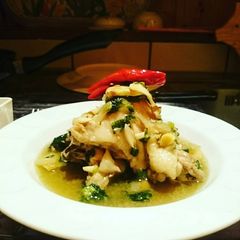 A picture of Chili Chicken Tinola.