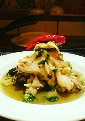 A picture of Chili Chicken Tinola.
