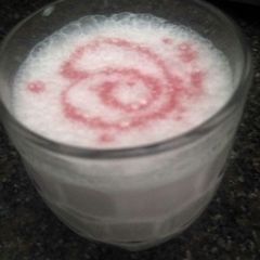 A picture of Strawberry milkshake.