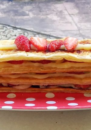 Foto resep Puff Pastry Strawbery
