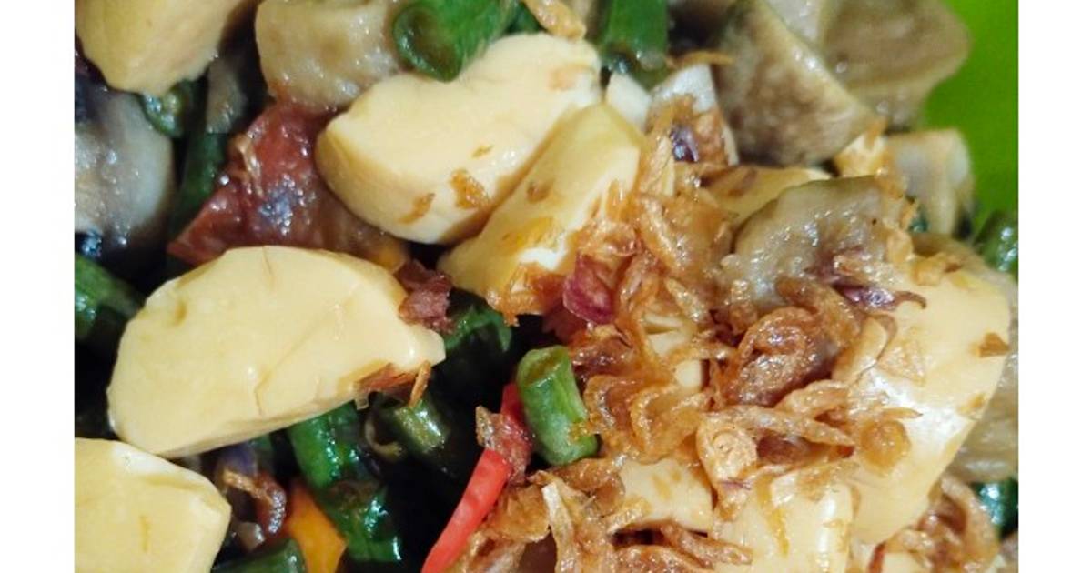 Resep Tumis tofu kacang panjang oleh Ulya Khansa - Cookpad