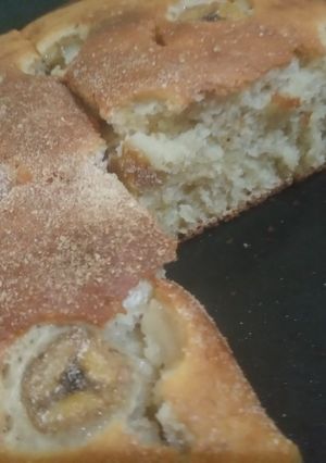 Una foto de Bizcochuelo de BANANA 🍌 súper fácil!