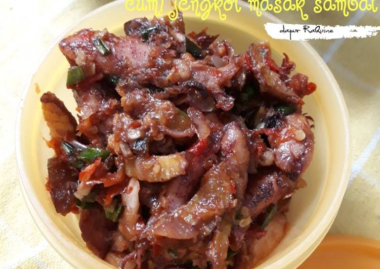 Resep Cumi jengkol masak sambal 🌶🌶🌶 yang Enak Banget