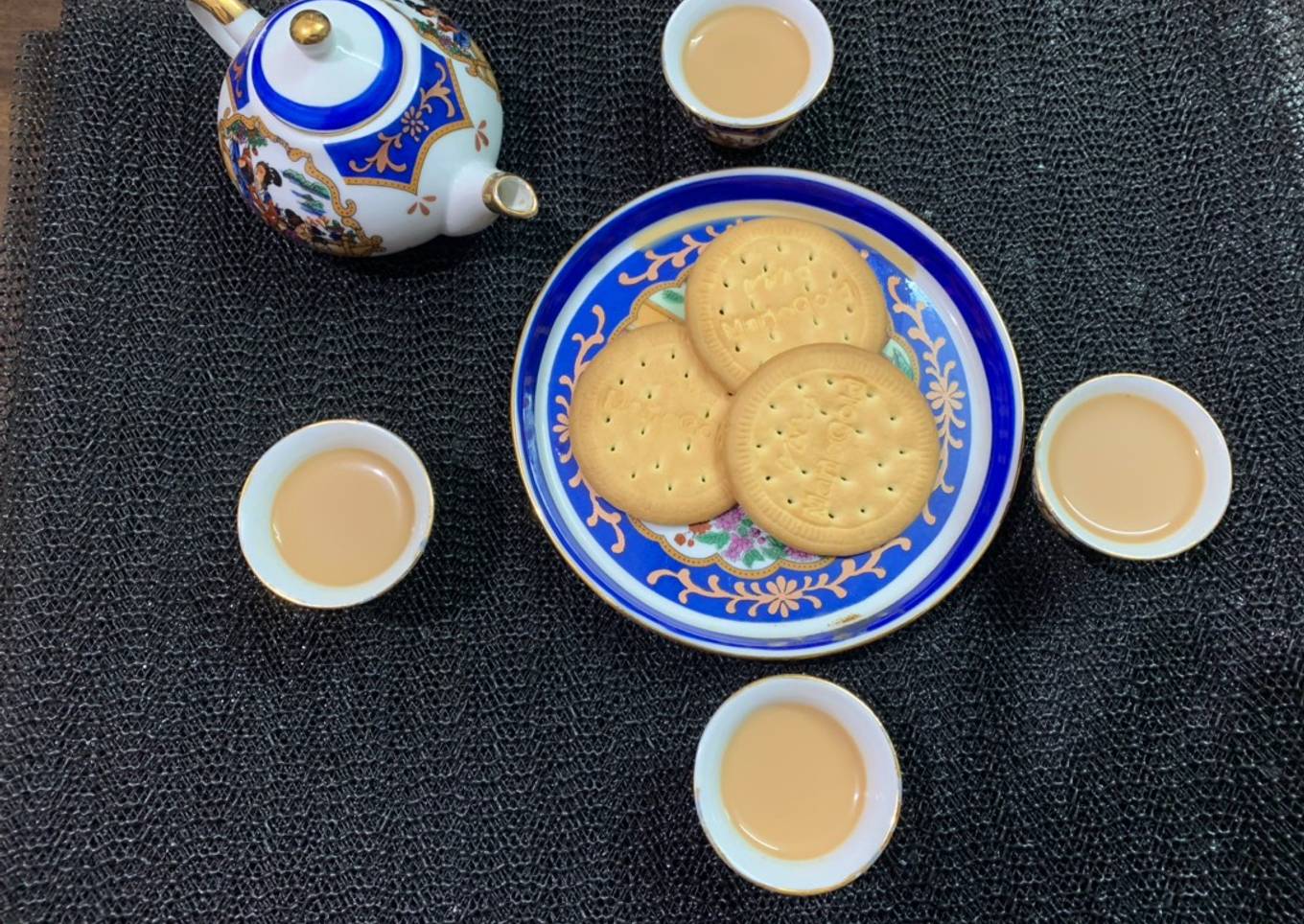 Dum chai in pressure cooker