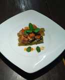 Carne de res con salsa de tomate