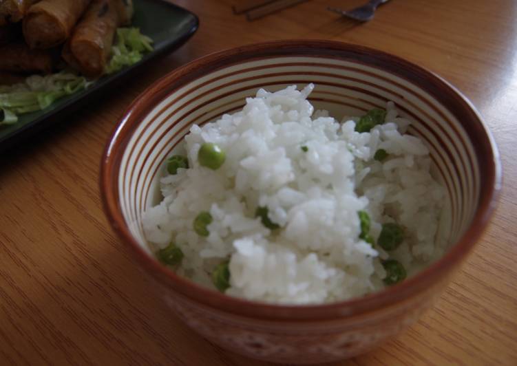 Comment Cuisiner Riz aux petits pois