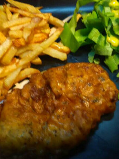 Una foto de Pollo a la Marinera