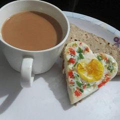 A picture of Namkeen chai.