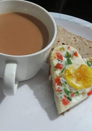 A picture of Namkeen chai.