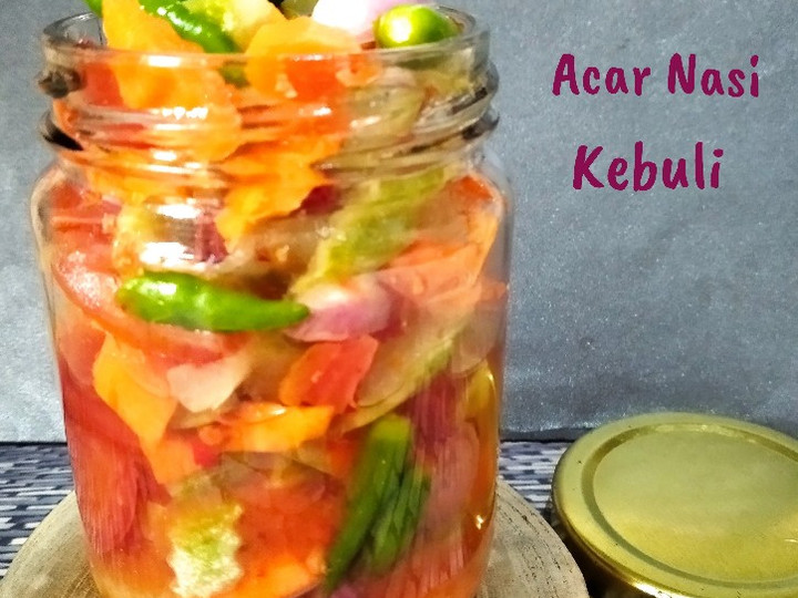 Wajib coba! Resep membuat *Acar Nasi Kebuli* dijamin enak