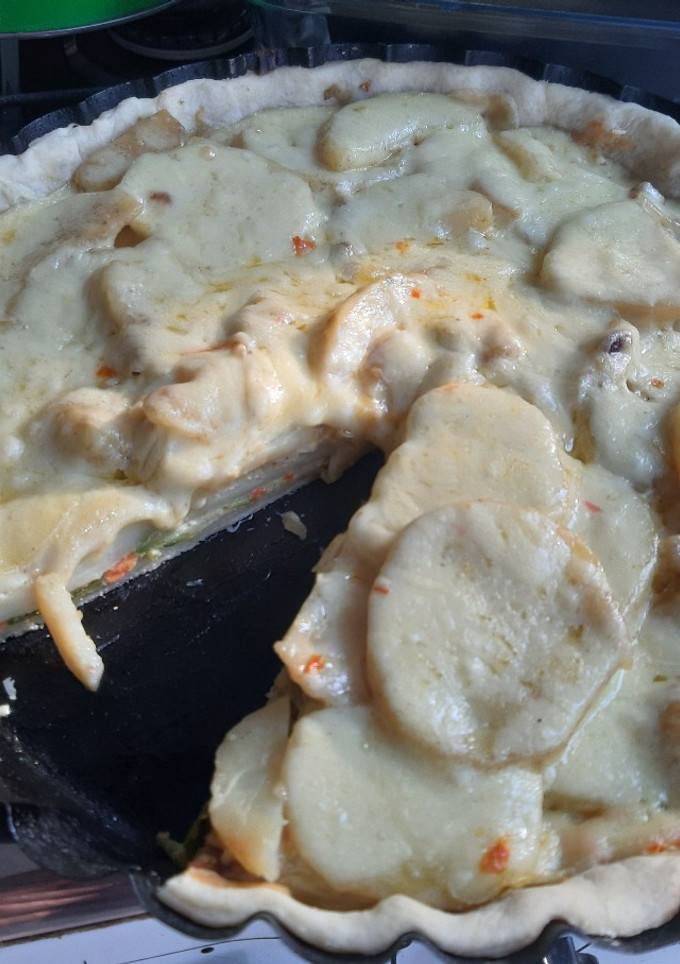 Una foto de Tarta de papas!