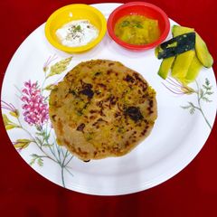 Pumpkin Paratha A picture of Pumpkin Paratha.