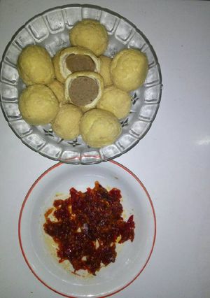 Foto resep Tahu bulat isi bakso