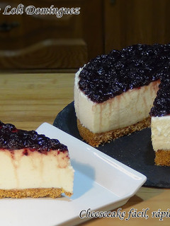 Foto principal de Cheesecake fácil, rápida y sin horno