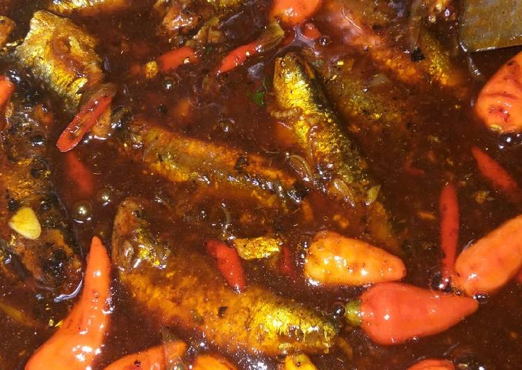 Ikan sarden enaakk 😁