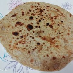 A picture of Sattu ka paratha.