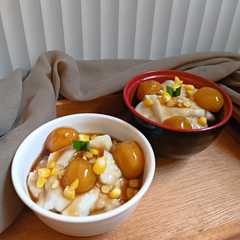 Bubur Sumsum Bola Ubi Jagung-レシピのメイン写真