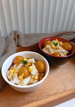 Foto resep Bubur Sumsum Bola Ubi Jagung