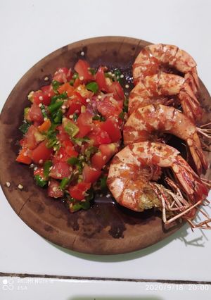 Foto resep Udang Goreng Sambal Matah